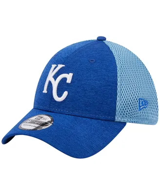 Men's New Era Royal Kansas City Royals Shadow Neo 39THIRTY Flex Hat