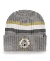 Men's '47 Brand Charcoal Vegas Golden Knights Highline Cuffed Knit Hat