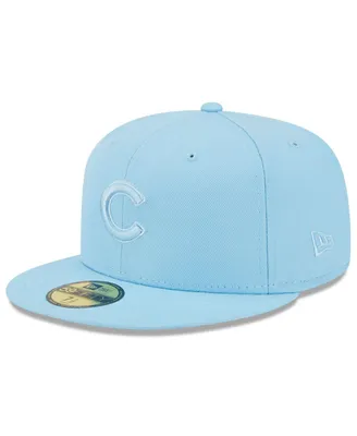 Men's New Era Light Blue Chicago Cubs 2023 Spring Color Basic 59FIFTY Fitted Hat