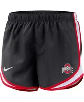 Women's Nike Black Ohio State Buckeyes Tempo Performance Shorts