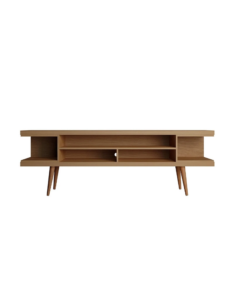 Manhattan Comfort Utopia 70.47" Medium Density Fibreboard 5-Shelf Tv Stand