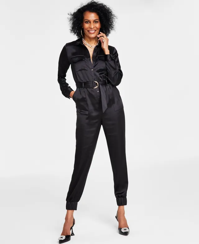 I.N.C. International Concepts Faux Leather Bodysuit, Created for Macy's -  Macy's