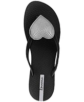 Ipanema Women's Wave Heart Sparkle Flip-flop Sandals