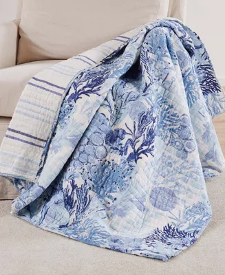 Levtex Reef Dream Reversible Quilted Throw, 50" x 60"