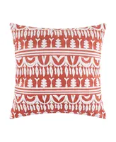 Levtex Tamiya Embroidered Decorative Pillow, 18" x 18"