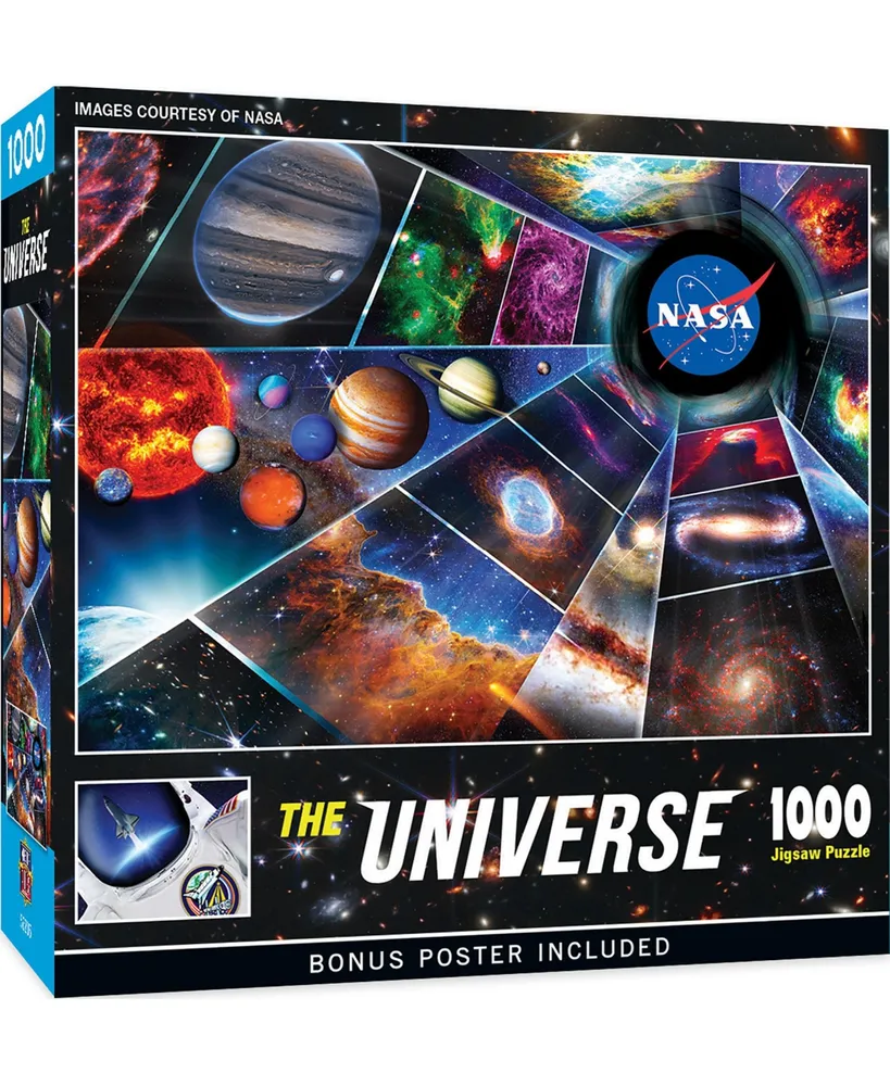 Masterpieces 1000 Piece Nasa Jigsaw Puzzle - The Universe for Adults