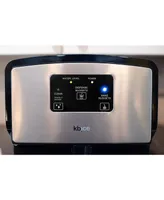 KBice Self Dispensing Countertop Nugget Ice Maker, Crunchy Pebble Ice Maker, Sonic Ice Maker,Produces Max 30 lbs of Nugget Ice per Day, Stainless Stee