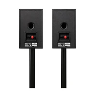 Monitor XT15 Black Pair Compact High-Resolution Bookshelf Loudspeakers