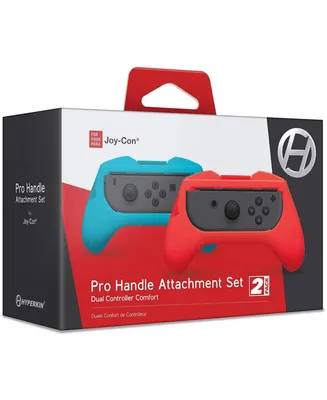 Pro Handle Joy-Con Attachment - Blue/Red (2-Pack) for Nintendo Switch