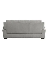 White Label Odessa 80" Fabric Sofa