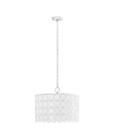Hampton Hill Abbot 4-Light Drum-Shaped Chandelier