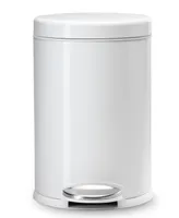 simplehuman 4.5 Litre Steel Round Step Can