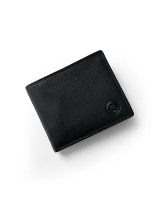 Club Rochelier Men's Slim Fold Wallet with Center Wing