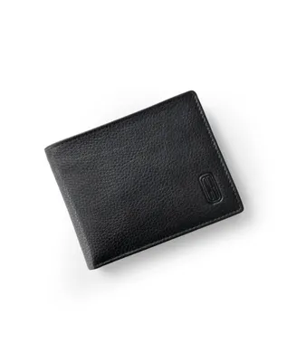Club Rochelier Men's Leather Slim Fold Wallet