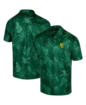 Men's Colosseum Green Baylor Bears Palms Team Polo Shirt