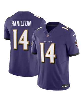 Men's Nike Kyle Hamilton Purple Baltimore Ravens Vapor F.u.s.e. Limited Jersey