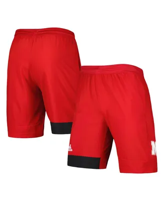 Men's adidas Scarlet Nebraska Huskers Training Shorts