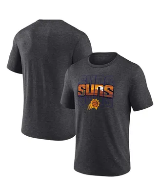 Men's Fanatics Charcoal Phoenix Suns Hometown Originals Announcer Tri-Blend T-shirt
