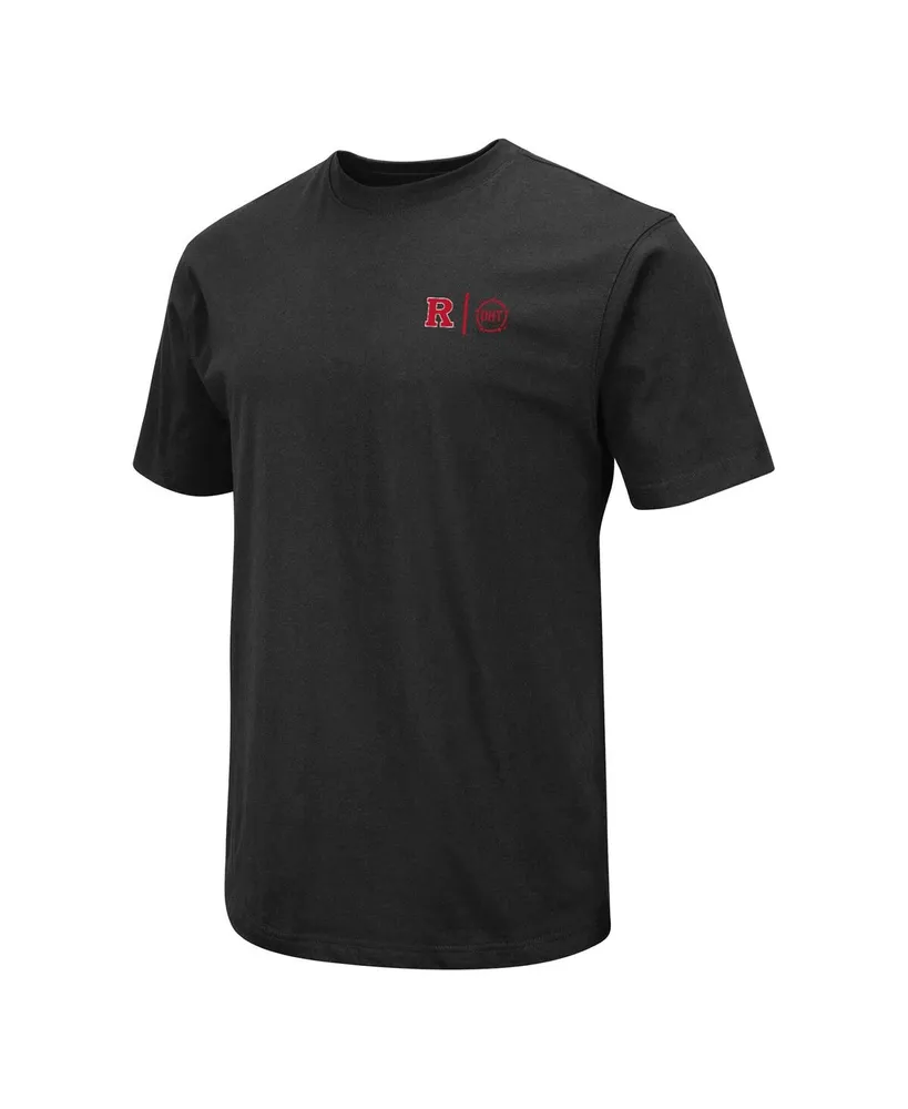 Men's Colosseum Black Rutgers Scarlet Knights Oht Military-Inspired Appreciation T-shirt