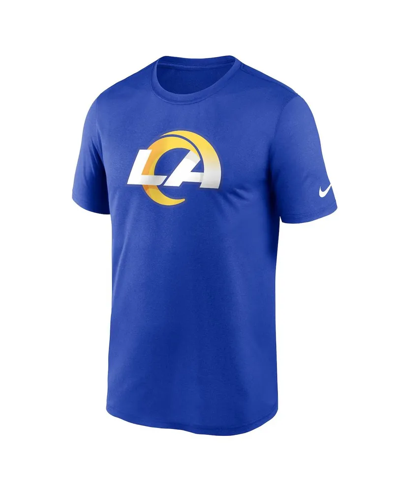 Men's Nike Royal Los Angeles Rams Legend Logo Performance T-shirt