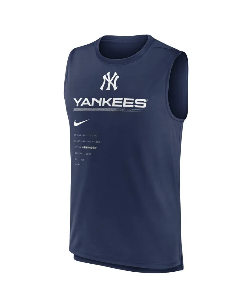 Men's Nike Navy New York Yankees Exceed Performance Tank Top