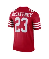 Men's Nike Christian McCaffrey Scarlet San Francisco 49ers Legend Jersey