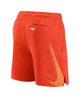 Men's Nike Orange Detroit Tigers Statement Ball Game Shorts