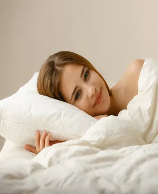 Sleep & Beyond Natural Latex and Wool Pillow, King - Off