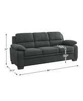 White Label Odessa 80" Sofa