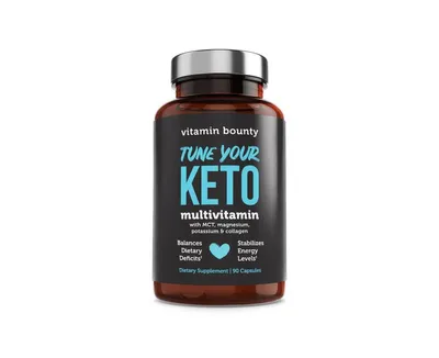Vitamin Bounty Tune Your Keto - Multivitamin - Veggie Capsules