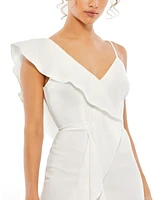 Women's Ieena Asymmetrical Ruffle Mini Cocktail Dress