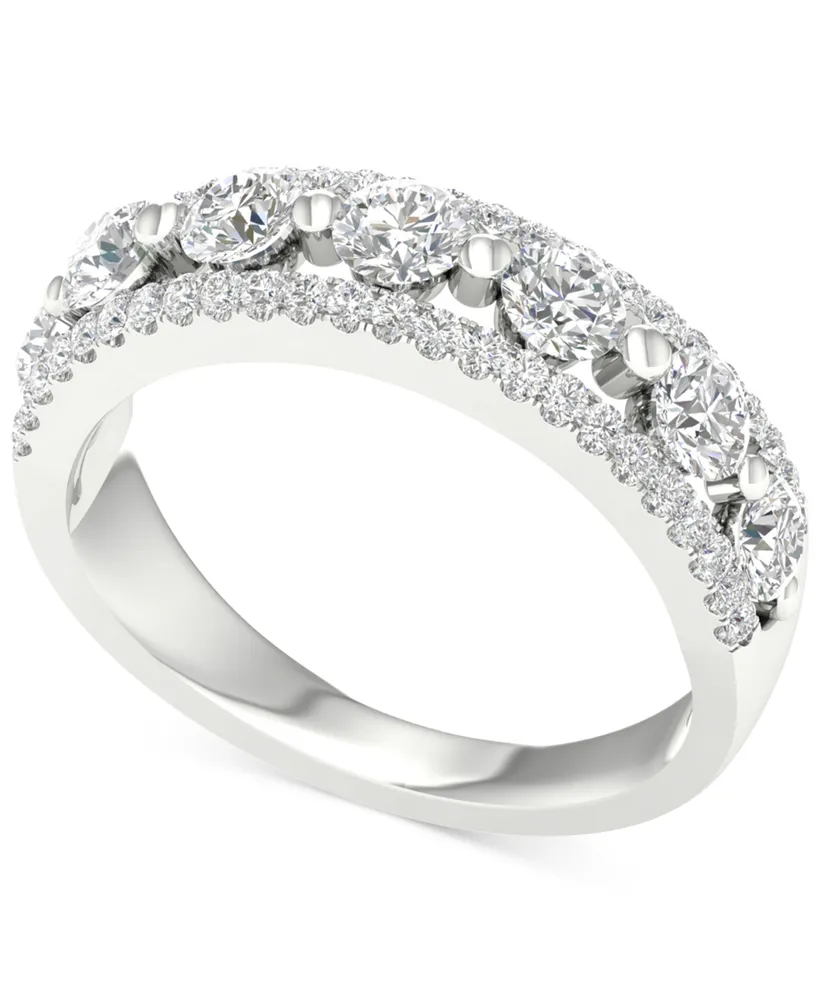 Diamond Openwork Band (7/8 ct. t.w.) in 14k White Gold