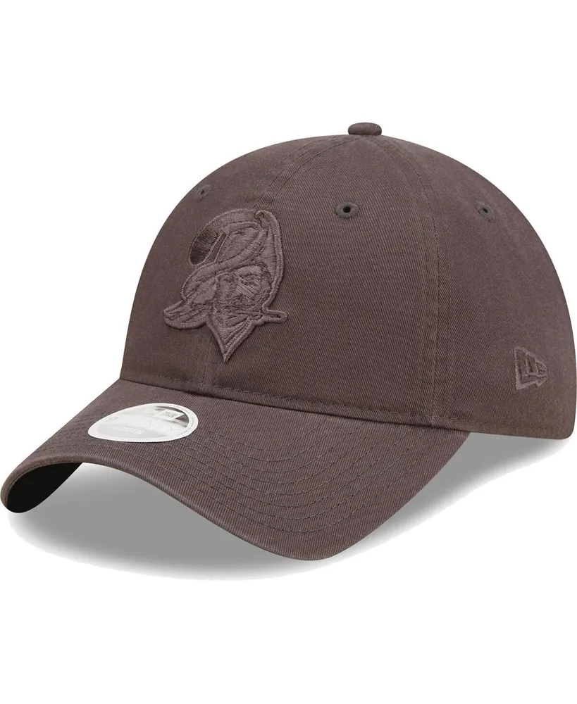 Women's New Era Graphite Tampa Bay Buccaneers Historic Logo Core Classic 2.0 Tonal 9TWENTY Adjustable Hat