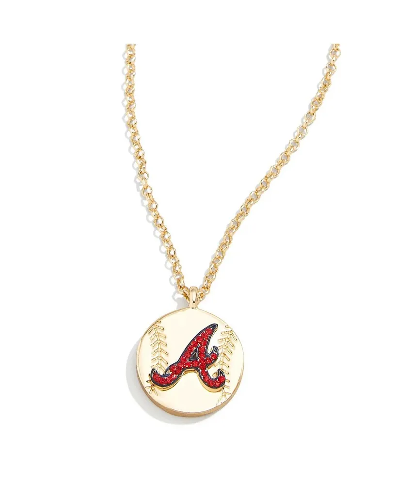 Women's Baublebar Atlanta Braves Pendant Necklace