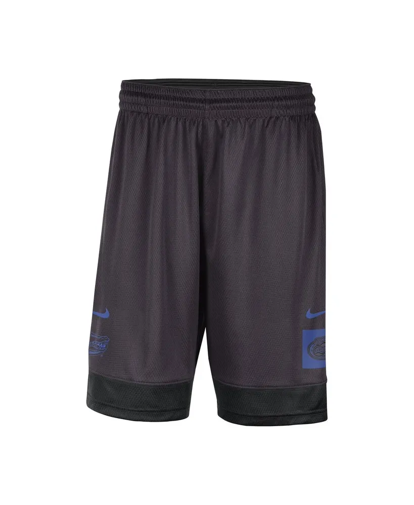 Men's Nike Charcoal Florida Gators Performance Fast Break Shorts