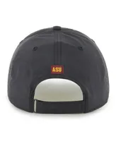 Men's '47 Brand Black Arizona State Sun Devils Microburst Clean Up Adjustable Hat