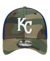 Men's New Era Camo Kansas City Royals Team Neo 39THIRTY Flex Hat