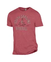 Men's Garnet South Carolina Gamecocks Vault Baseball T-shirt