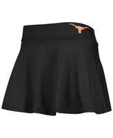 Women's ZooZatz Black Texas Longhorns Flowy Skort