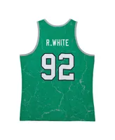 Men's Mitchell & Ness Reggie White Kelly Green Philadelphia Eagles 1992 Player Burst Tank Top