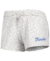 Women's Concepts Sport Cream Florida Gators Montana T-shirt and Shorts Sleep Set