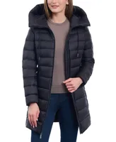 Michael Michael Kors Women's Hooded Down Puffer Coat, Created for Macy's