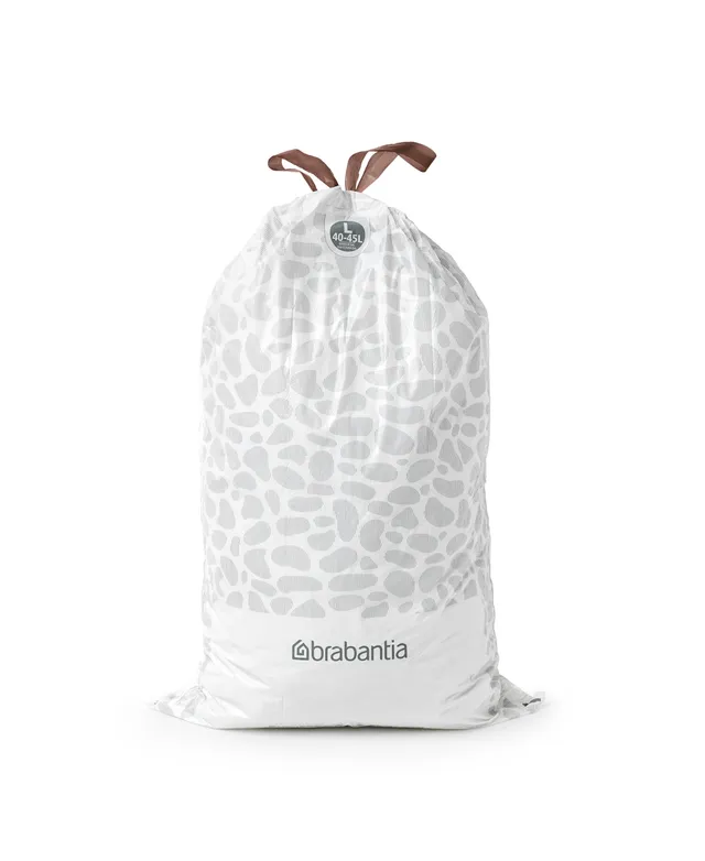 Brabantia PerfectFit Trash Bags, Code C, 2.6-3.2 Gallon, 10-12 Liter, 200 Trash  Bags