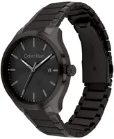 Calvin Klein Men's 3H Quartz Stainless Steel Bracelet Watch 43mm