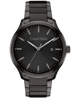 Calvin Klein Men's 3H Quartz Stainless Steel Bracelet Watch 43mm