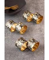 Jardin Pearl Napkin Rings