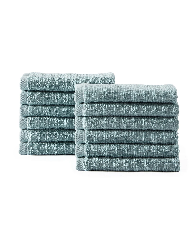 Tommy Bahama Home Northern Pacific Cotton Terry 12 Piece Wash Towel Set
