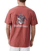 Cotton On Men's Budweiser Loose Fit T-shirt