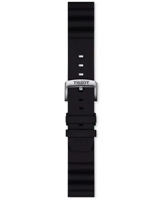 Tissot Official Interchangeable Black Silicone Watch Strap