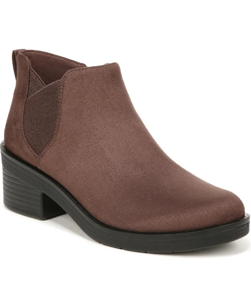 LifeStride Women's Ontario Washable Round Toe Block Heel Booties